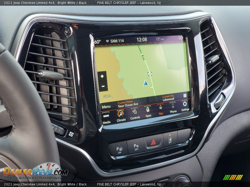 Navigation of 2021 Jeep Cherokee Limited 4x4 Photo #14
