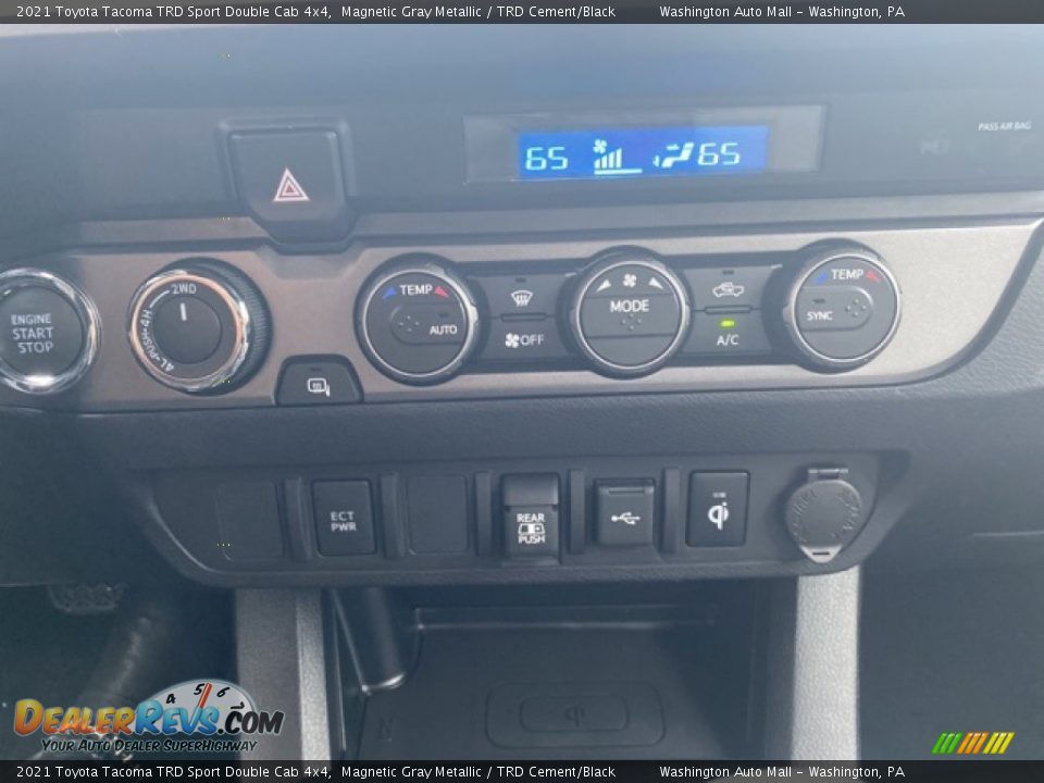2021 Toyota Tacoma TRD Sport Double Cab 4x4 Magnetic Gray Metallic / TRD Cement/Black Photo #4