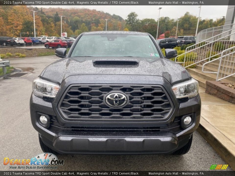 2021 Toyota Tacoma TRD Sport Double Cab 4x4 Magnetic Gray Metallic / TRD Cement/Black Photo #15