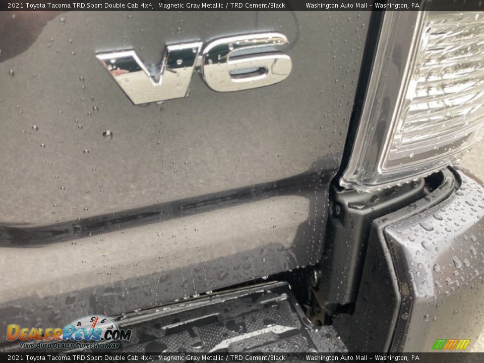 2021 Toyota Tacoma TRD Sport Double Cab 4x4 Magnetic Gray Metallic / TRD Cement/Black Photo #18