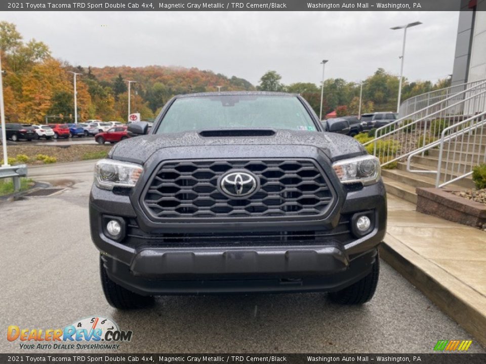 2021 Toyota Tacoma TRD Sport Double Cab 4x4 Magnetic Gray Metallic / TRD Cement/Black Photo #21