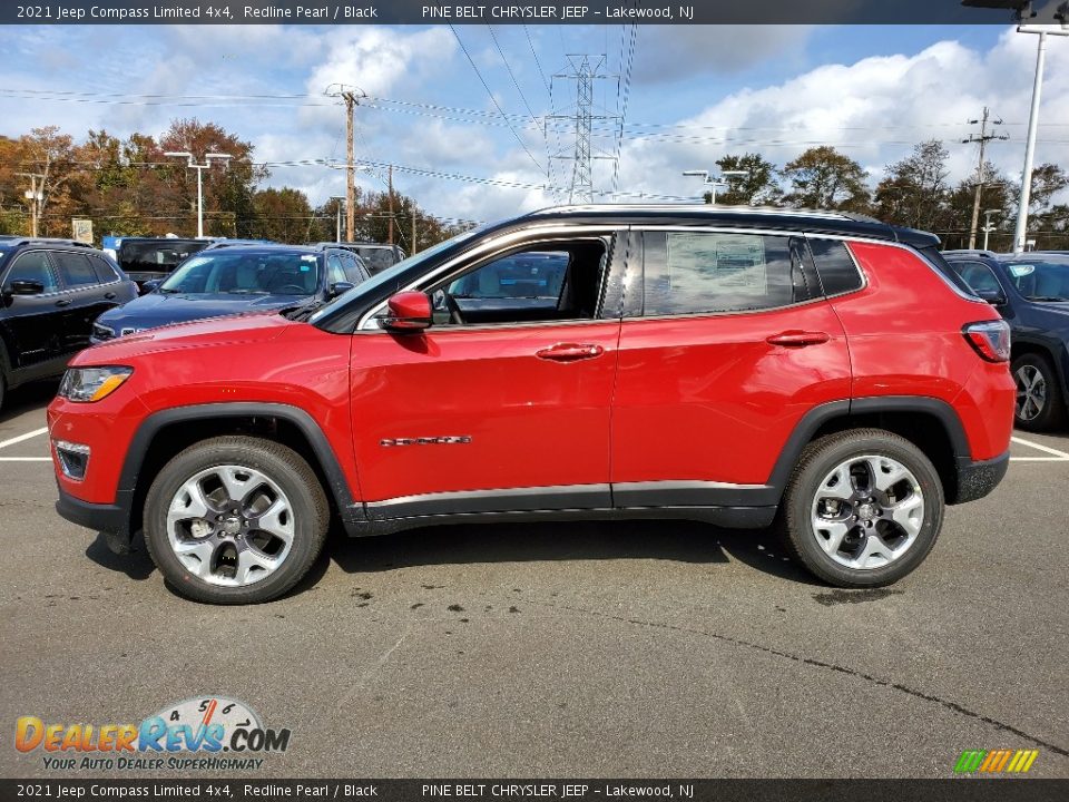 Redline Pearl 2021 Jeep Compass Limited 4x4 Photo #4