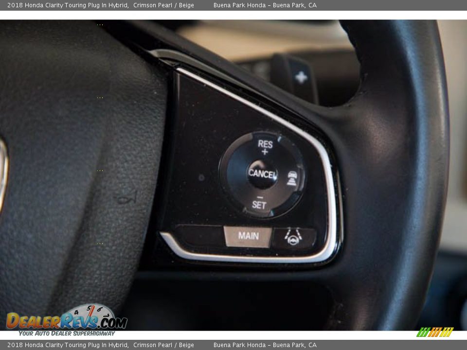 Controls of 2018 Honda Clarity Touring Plug In Hybrid Photo #15
