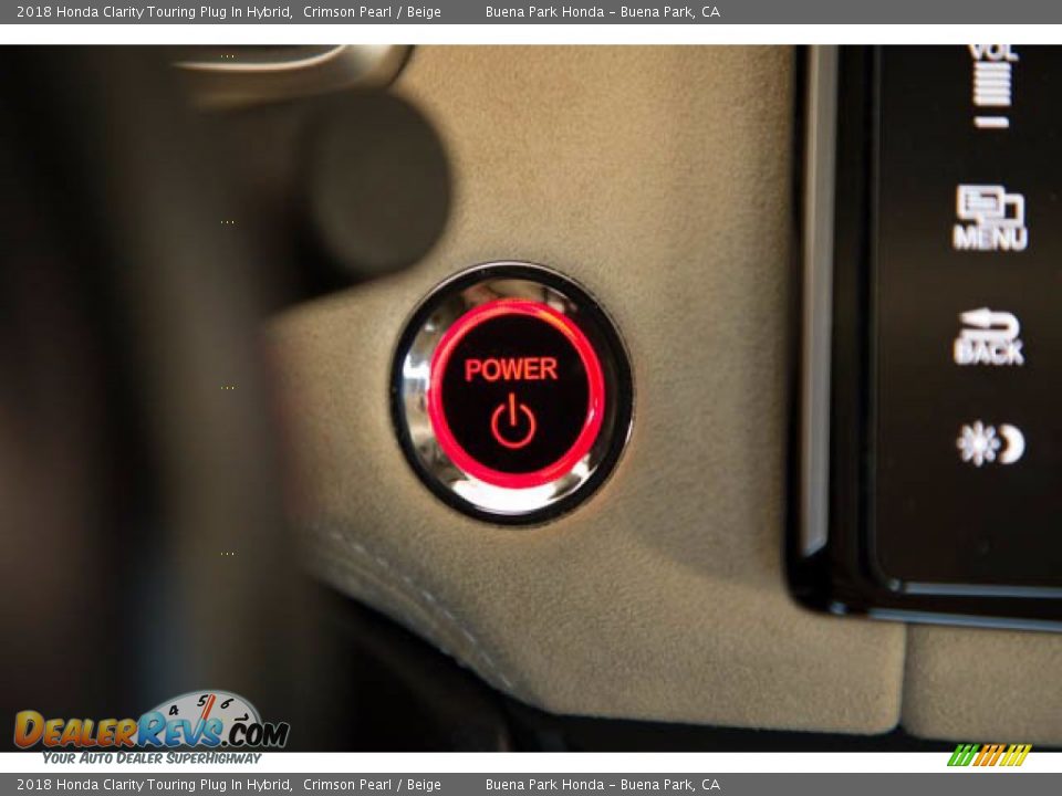 Controls of 2018 Honda Clarity Touring Plug In Hybrid Photo #16