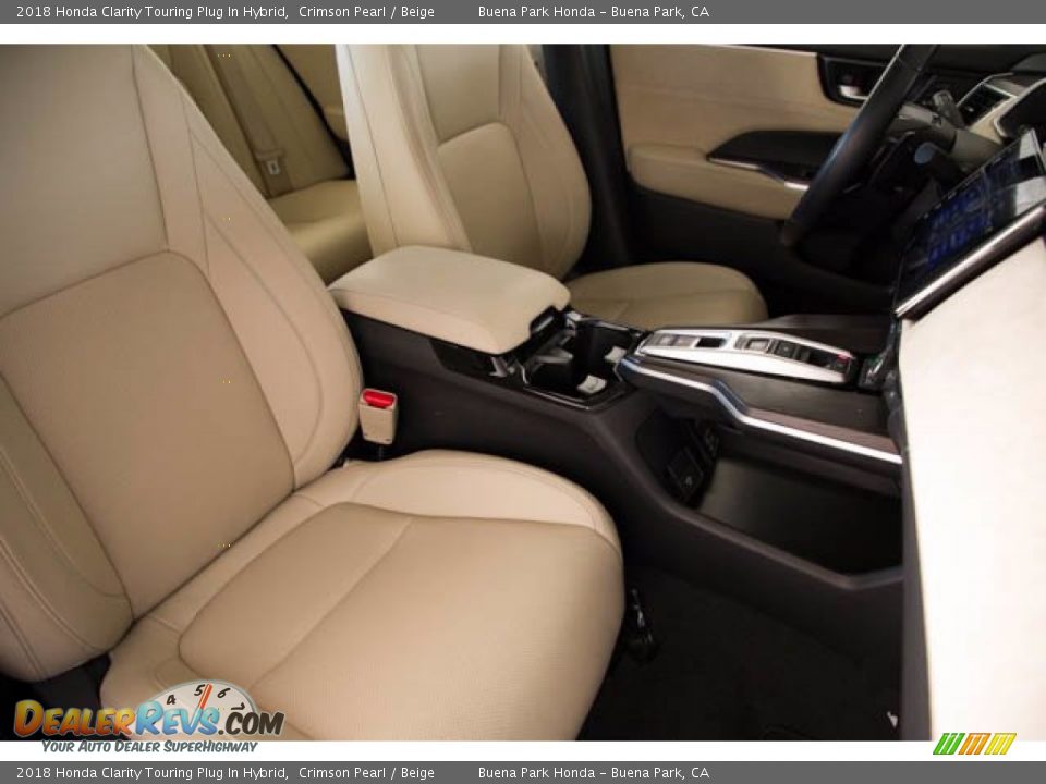 Front Seat of 2018 Honda Clarity Touring Plug In Hybrid Photo #23