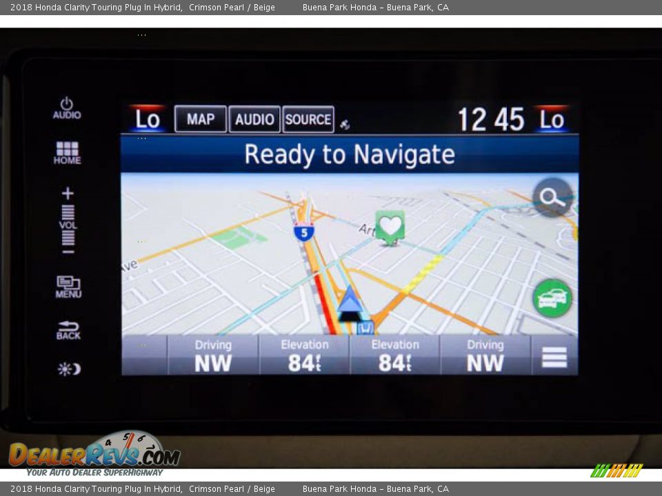 Navigation of 2018 Honda Clarity Touring Plug In Hybrid Photo #26