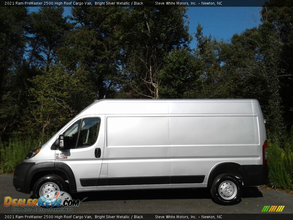 Bright Silver Metallic 2021 Ram ProMaster 2500 High Roof Cargo Van Photo #1