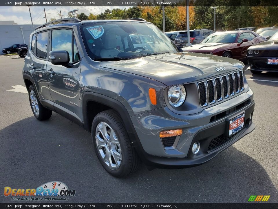2020 Jeep Renegade Limited 4x4 Sting-Gray / Black Photo #1