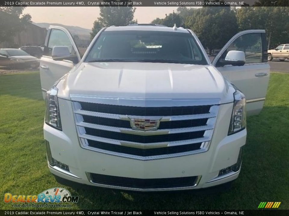 2019 Cadillac Escalade Premium Luxury 4WD Crystal White Tricoat / Jet Black Photo #6