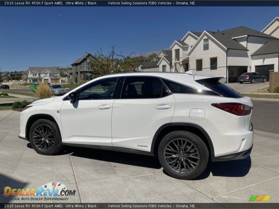 2016 Lexus RX 450h F Sport AWD Ultra White / Black Photo #1