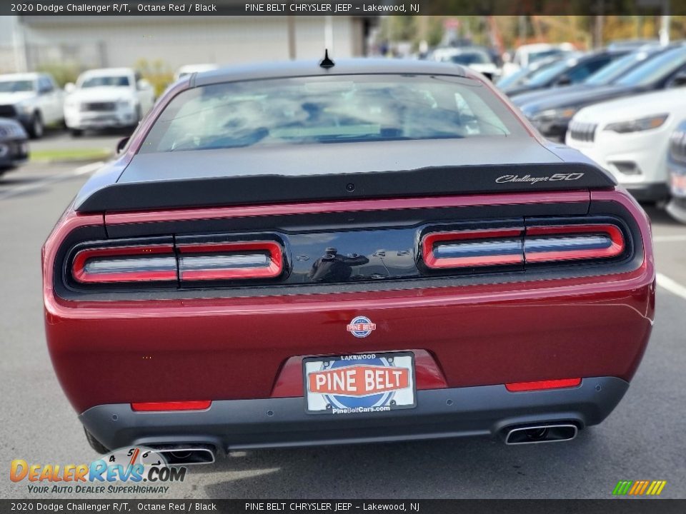 2020 Dodge Challenger R/T Octane Red / Black Photo #7