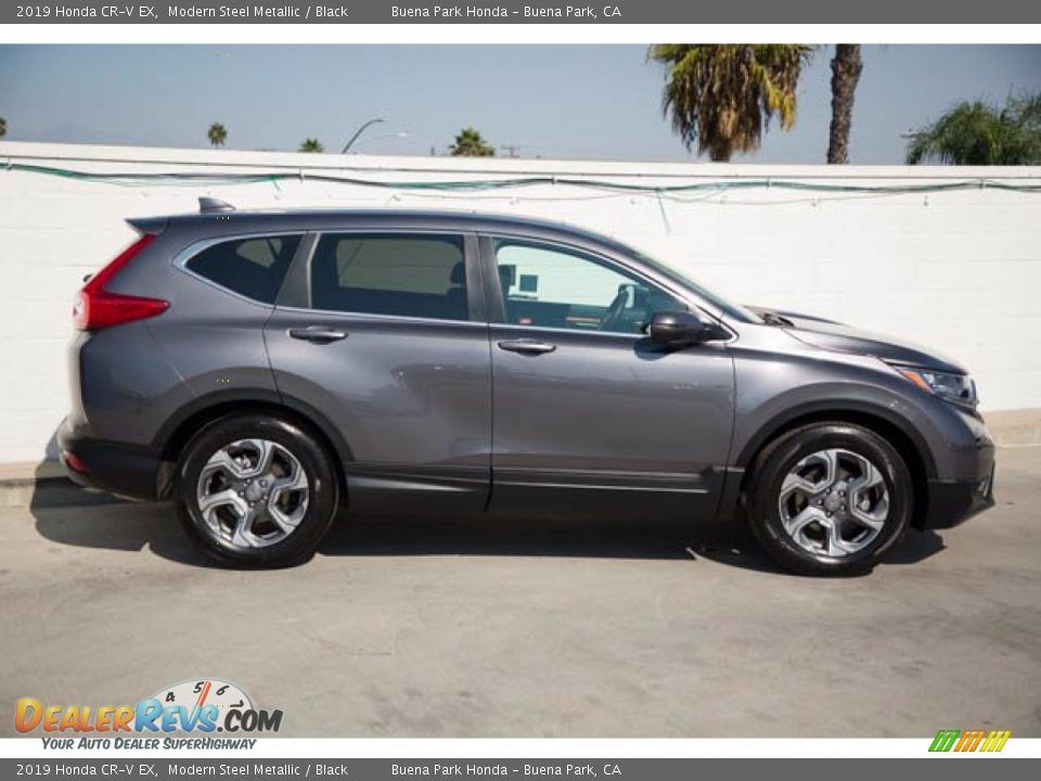 2019 Honda CR-V EX Modern Steel Metallic / Black Photo #10