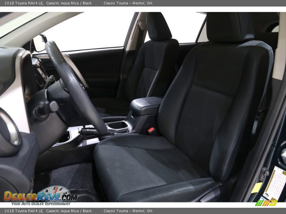 2018 Toyota RAV4 LE Galactic Aqua Mica / Black Photo #5