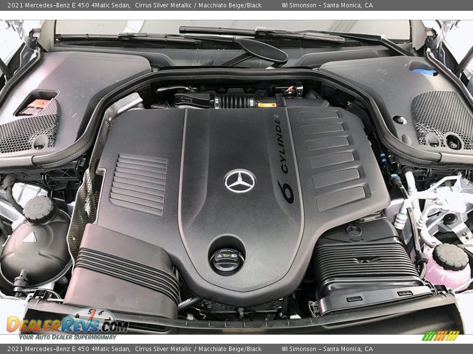 2021 Mercedes-Benz E 450 4Matic Sedan 3.0 Liter Turbocharged DOHC 24-Valve VVT Inline 6 Cylinder w/EQ Boost Engine Photo #8