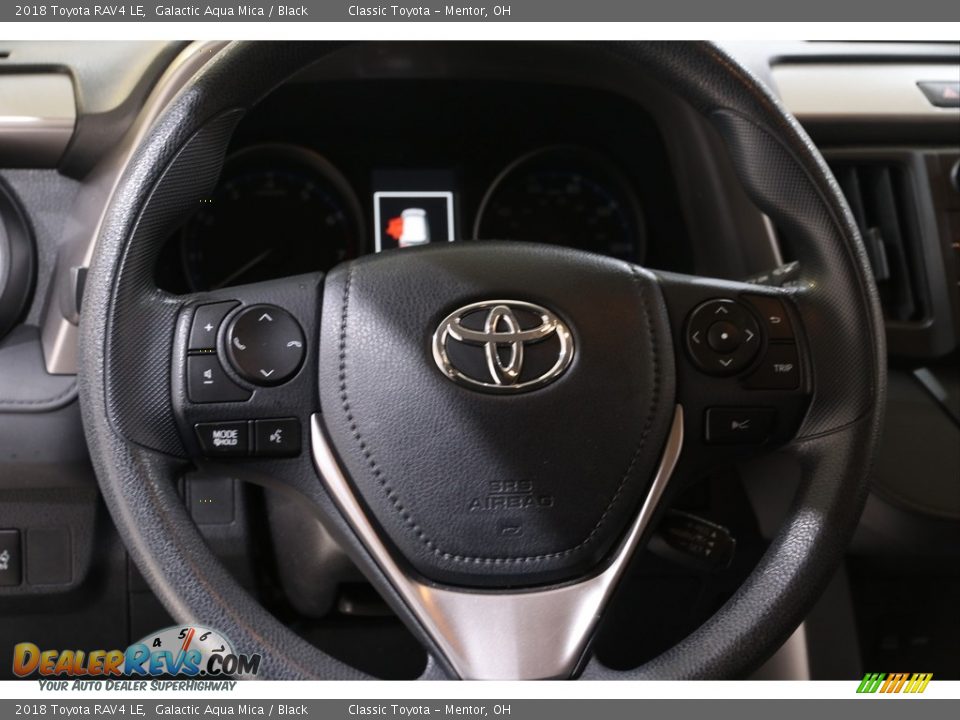 2018 Toyota RAV4 LE Galactic Aqua Mica / Black Photo #6