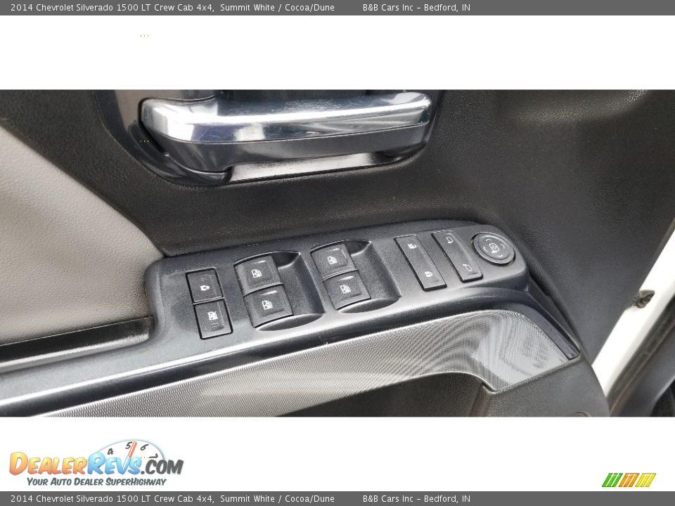 2014 Chevrolet Silverado 1500 LT Crew Cab 4x4 Summit White / Cocoa/Dune Photo #10