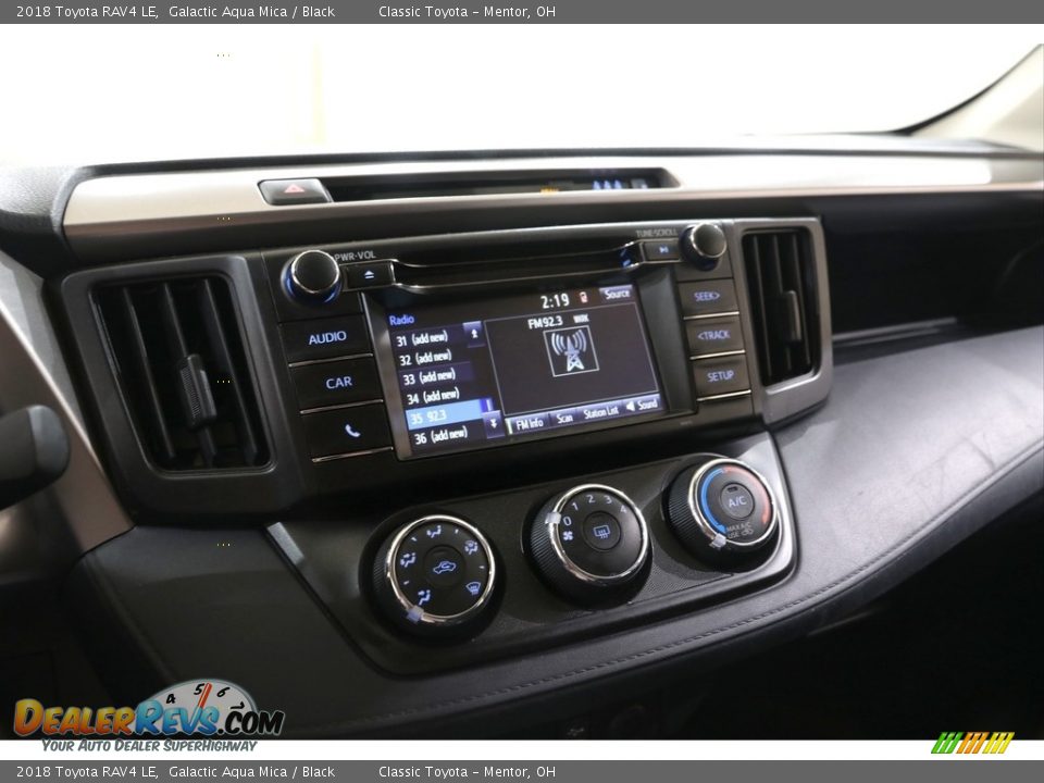 2018 Toyota RAV4 LE Galactic Aqua Mica / Black Photo #8