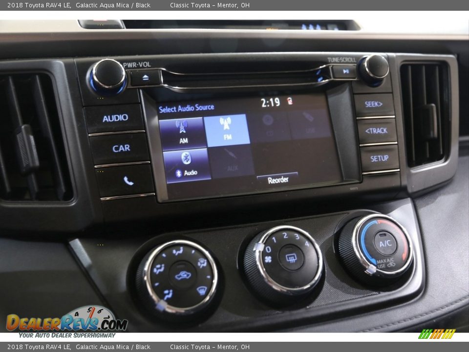 2018 Toyota RAV4 LE Galactic Aqua Mica / Black Photo #9