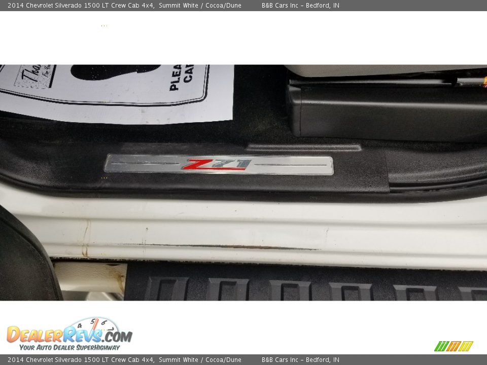 2014 Chevrolet Silverado 1500 LT Crew Cab 4x4 Summit White / Cocoa/Dune Photo #12