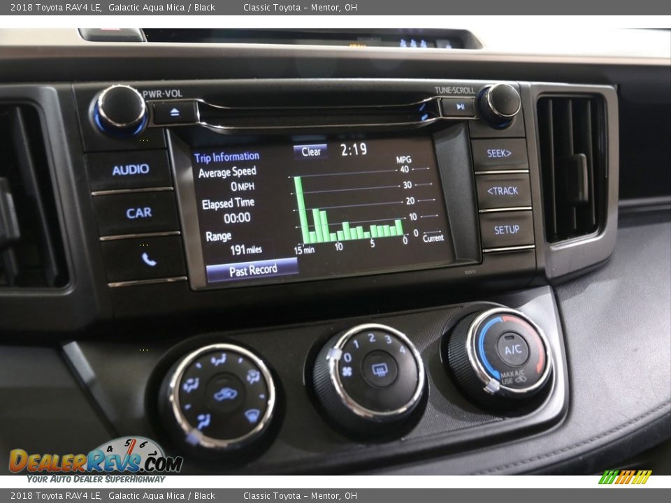 2018 Toyota RAV4 LE Galactic Aqua Mica / Black Photo #10