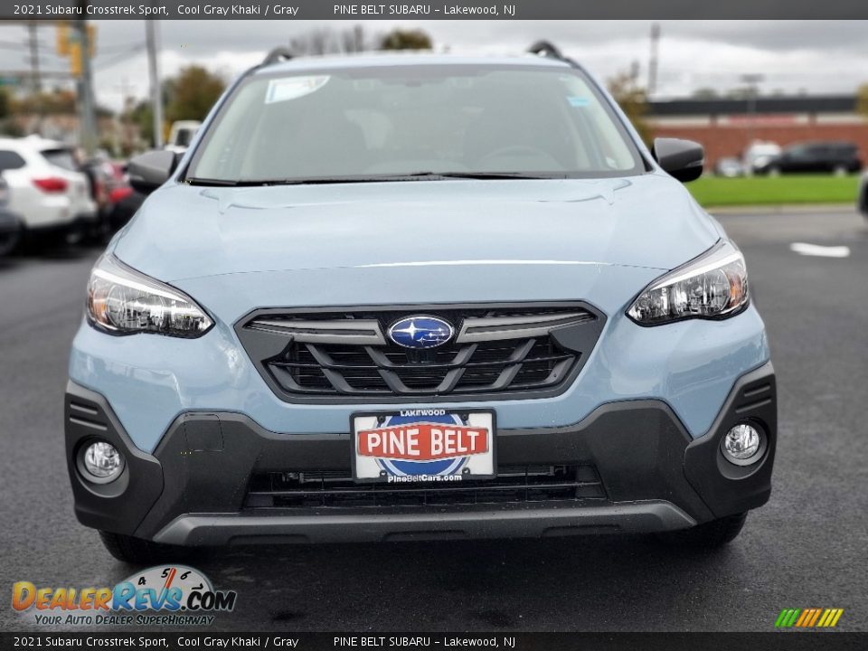 2021 Subaru Crosstrek Sport Cool Gray Khaki / Gray Photo #3