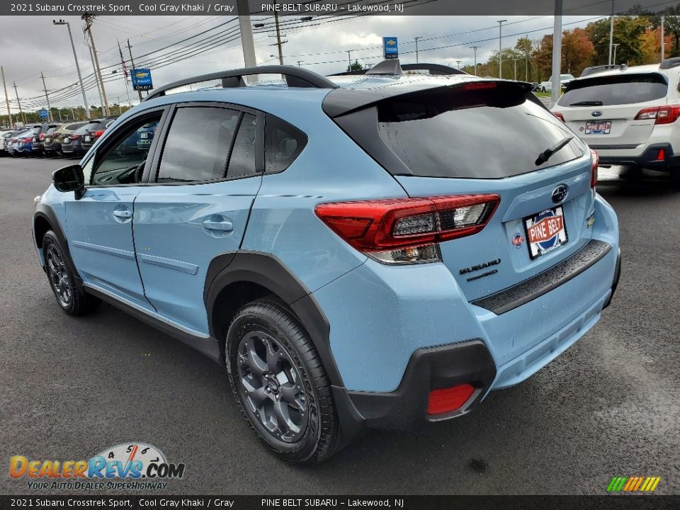 2021 Subaru Crosstrek Sport Cool Gray Khaki / Gray Photo #6