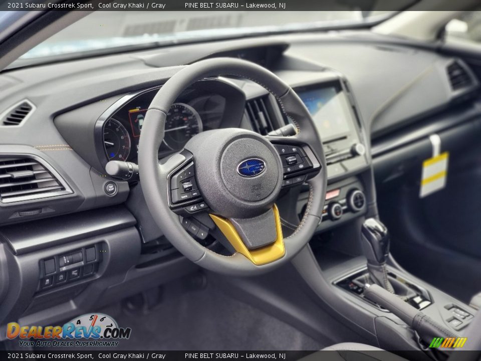 2021 Subaru Crosstrek Sport Steering Wheel Photo #10