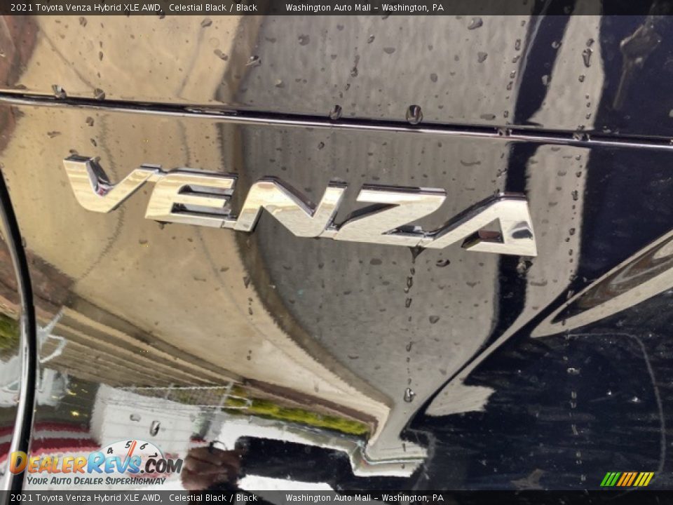 2021 Toyota Venza Hybrid XLE AWD Celestial Black / Black Photo #10