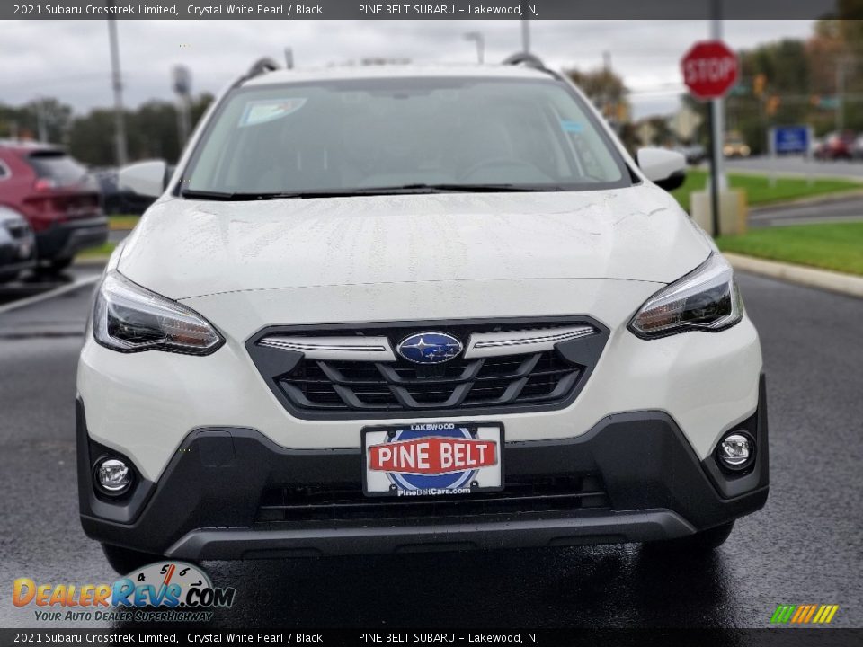2021 Subaru Crosstrek Limited Crystal White Pearl / Black Photo #3