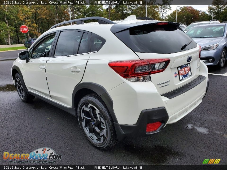 2021 Subaru Crosstrek Limited Crystal White Pearl / Black Photo #6