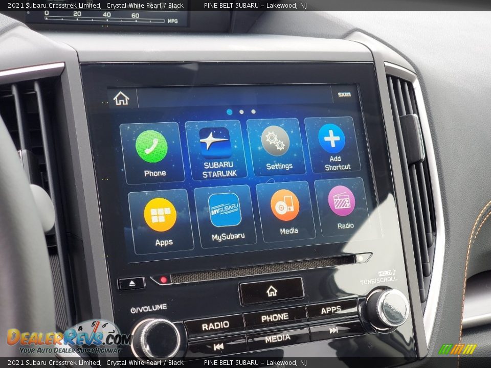 2021 Subaru Crosstrek Limited Crystal White Pearl / Black Photo #15