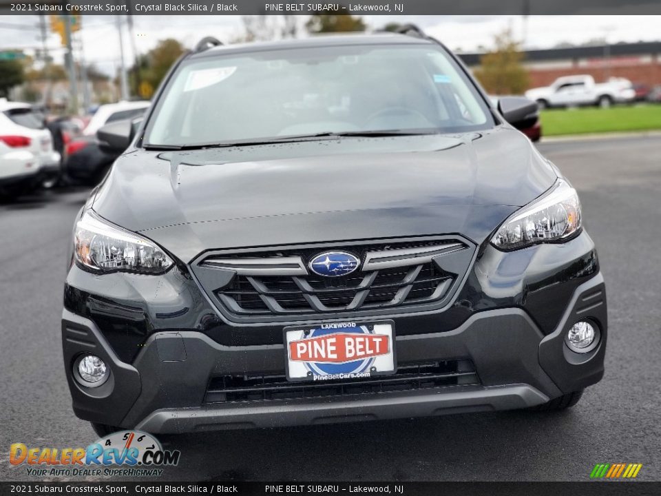 2021 Subaru Crosstrek Sport Crystal Black Silica / Black Photo #3