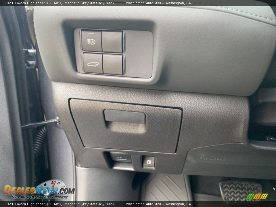 2021 Toyota Highlander XLE AWD Magnetic Gray Metallic / Black Photo #20