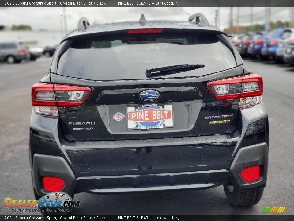 2021 Subaru Crosstrek Sport Crystal Black Silica / Black Photo #7