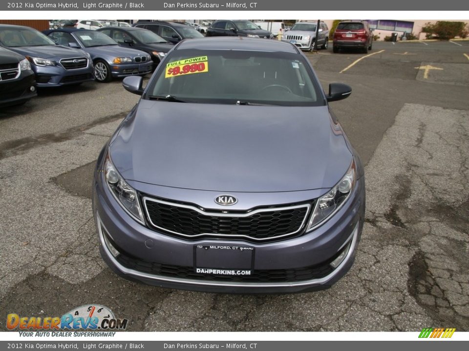 2012 Kia Optima Hybrid Light Graphite / Black Photo #2