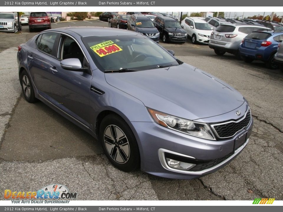 Front 3/4 View of 2012 Kia Optima Hybrid Photo #3