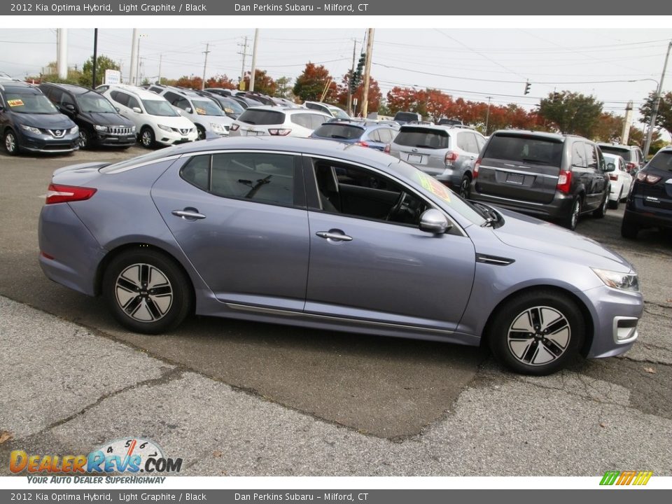 2012 Kia Optima Hybrid Light Graphite / Black Photo #4