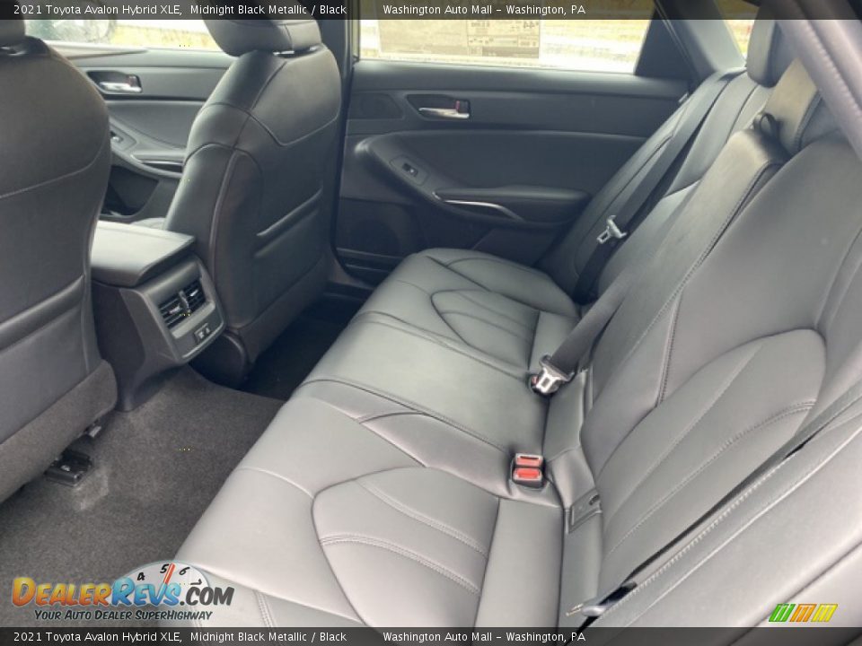 Rear Seat of 2021 Toyota Avalon Hybrid XLE Photo #27