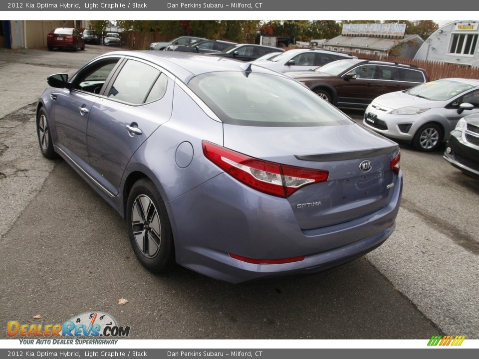 2012 Kia Optima Hybrid Light Graphite / Black Photo #7