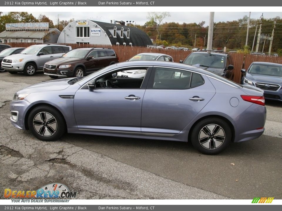 2012 Kia Optima Hybrid Light Graphite / Black Photo #8