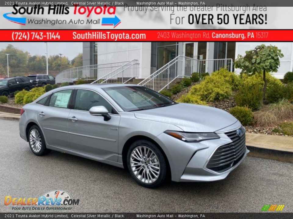 2021 Toyota Avalon Hybrid Limited Celestial Silver Metallic / Black Photo #1