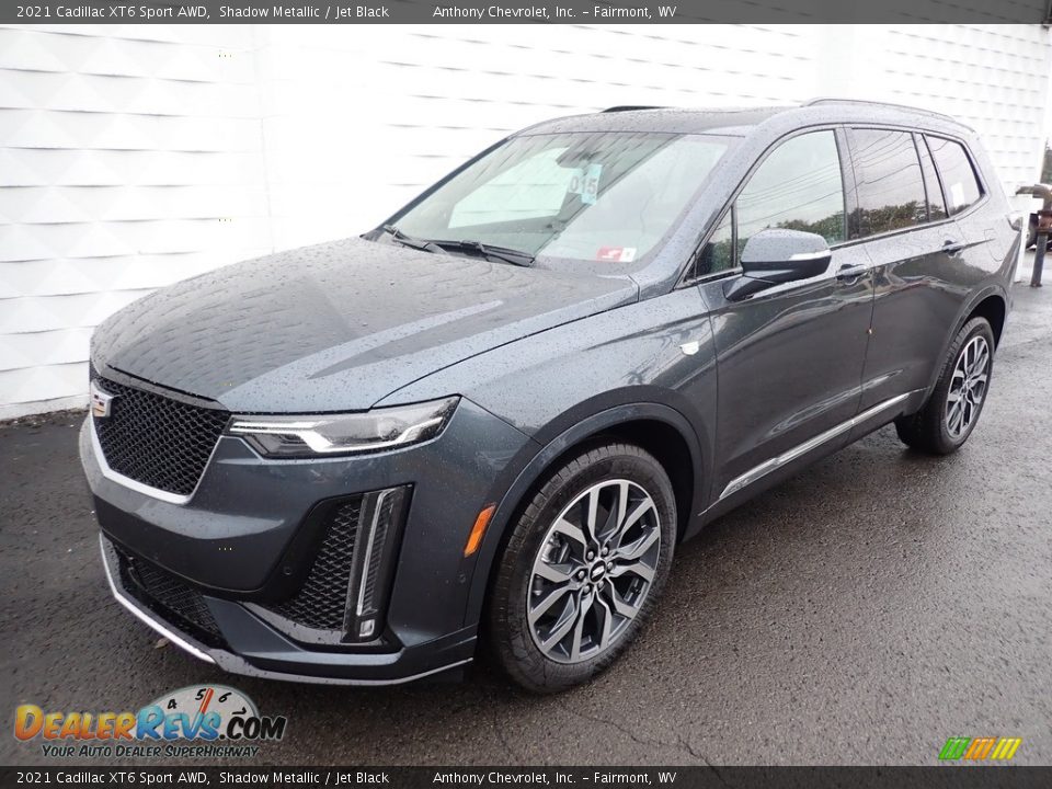 2021 Cadillac XT6 Sport AWD Shadow Metallic / Jet Black Photo #2