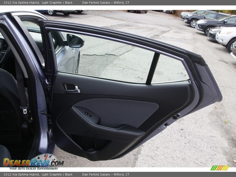 2012 Kia Optima Hybrid Light Graphite / Black Photo #14