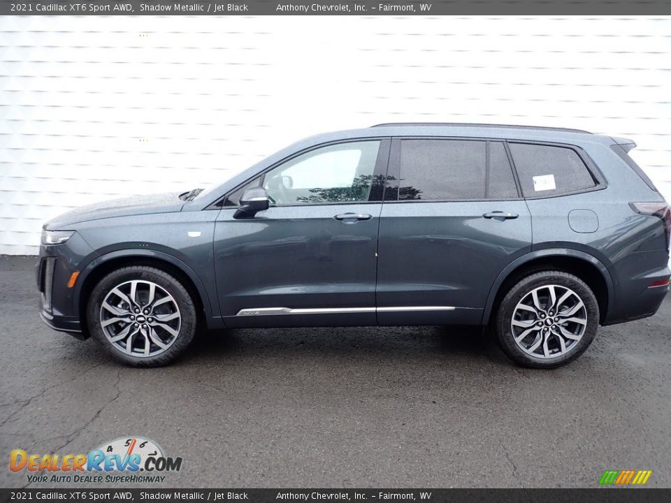 2021 Cadillac XT6 Sport AWD Shadow Metallic / Jet Black Photo #4