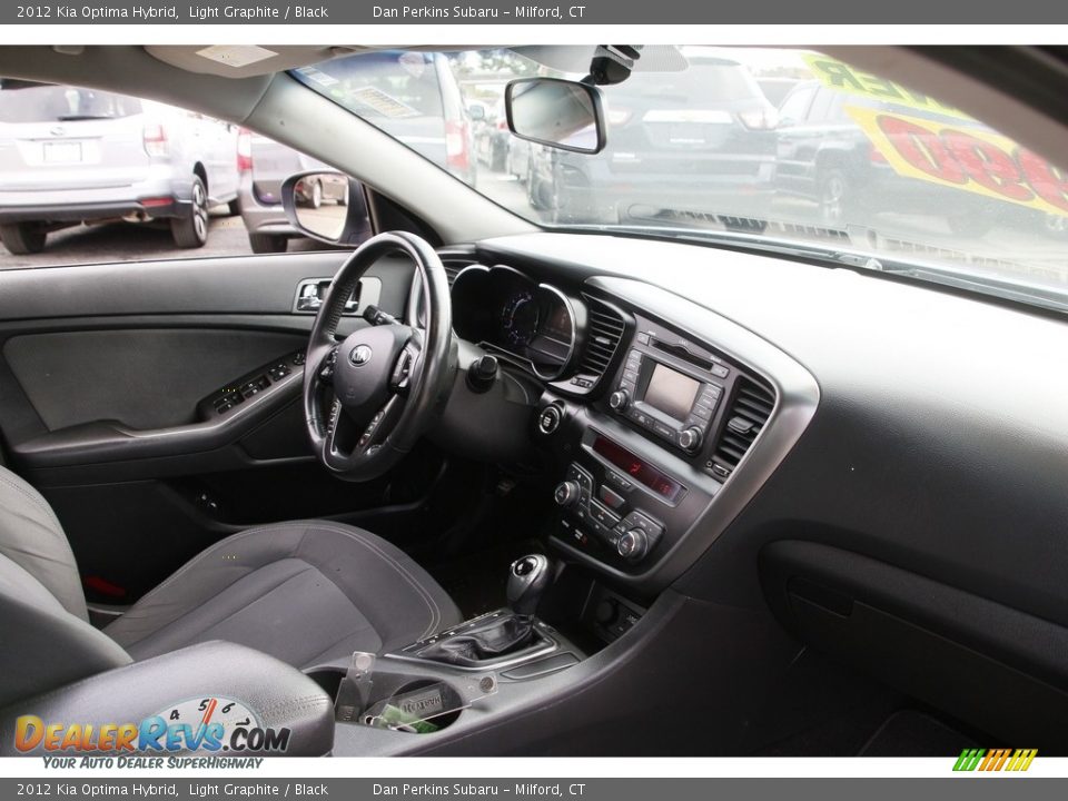 2012 Kia Optima Hybrid Light Graphite / Black Photo #15