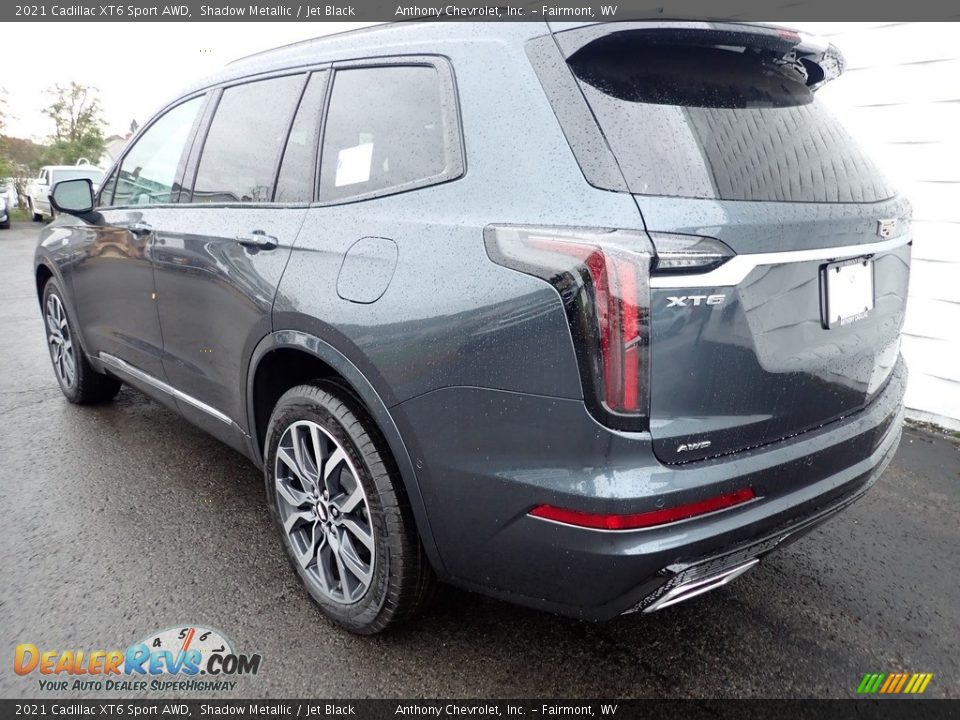 2021 Cadillac XT6 Sport AWD Shadow Metallic / Jet Black Photo #5