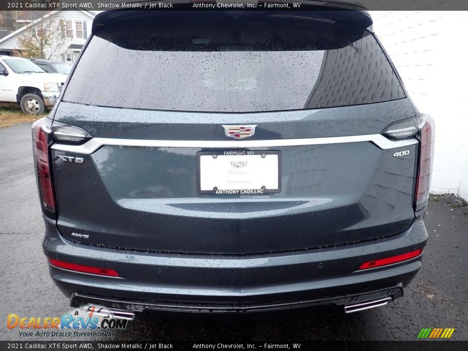 2021 Cadillac XT6 Sport AWD Shadow Metallic / Jet Black Photo #6