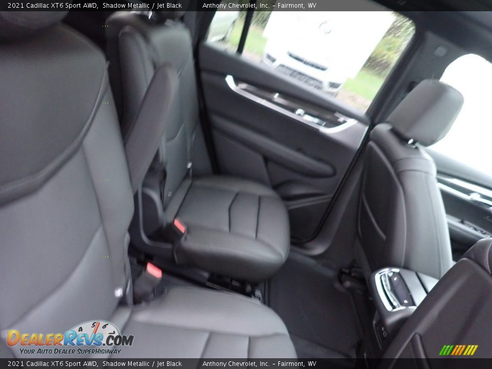 2021 Cadillac XT6 Sport AWD Shadow Metallic / Jet Black Photo #7