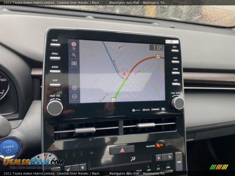 Navigation of 2021 Toyota Avalon Hybrid Limited Photo #9