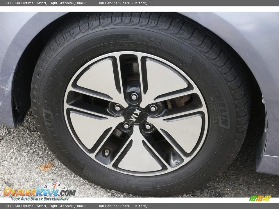 2012 Kia Optima Hybrid Light Graphite / Black Photo #19